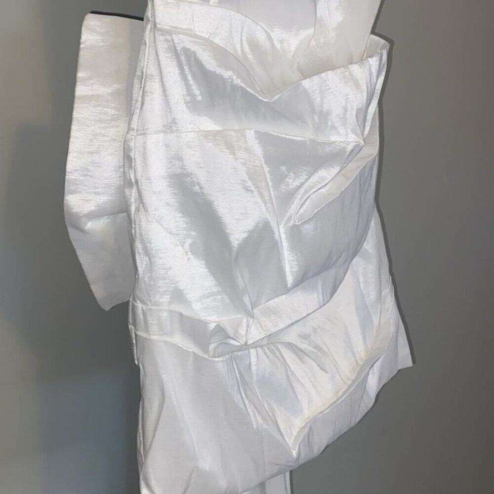 DRESS WITH DETACHABLE BOW - Picture 4 of 7